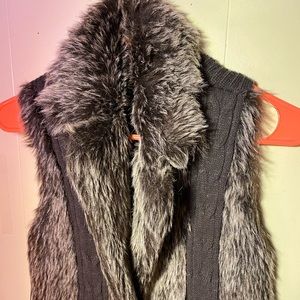 Faux Fur Fall Vest